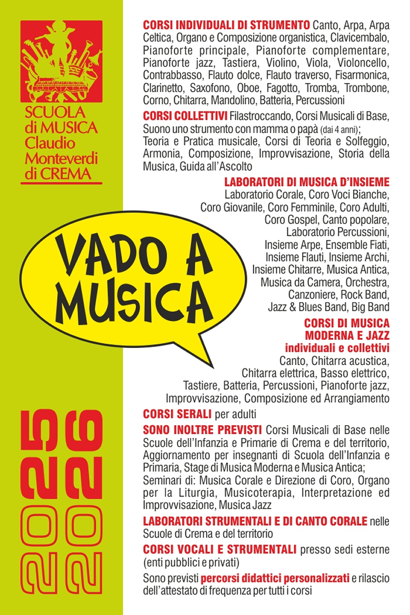 Corsi Musica 2025 2026